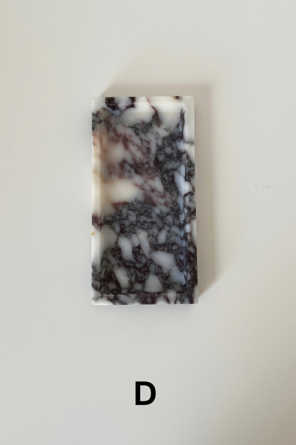 The Calacatta Viola Rectangular Marble Tray(Limited Edition)