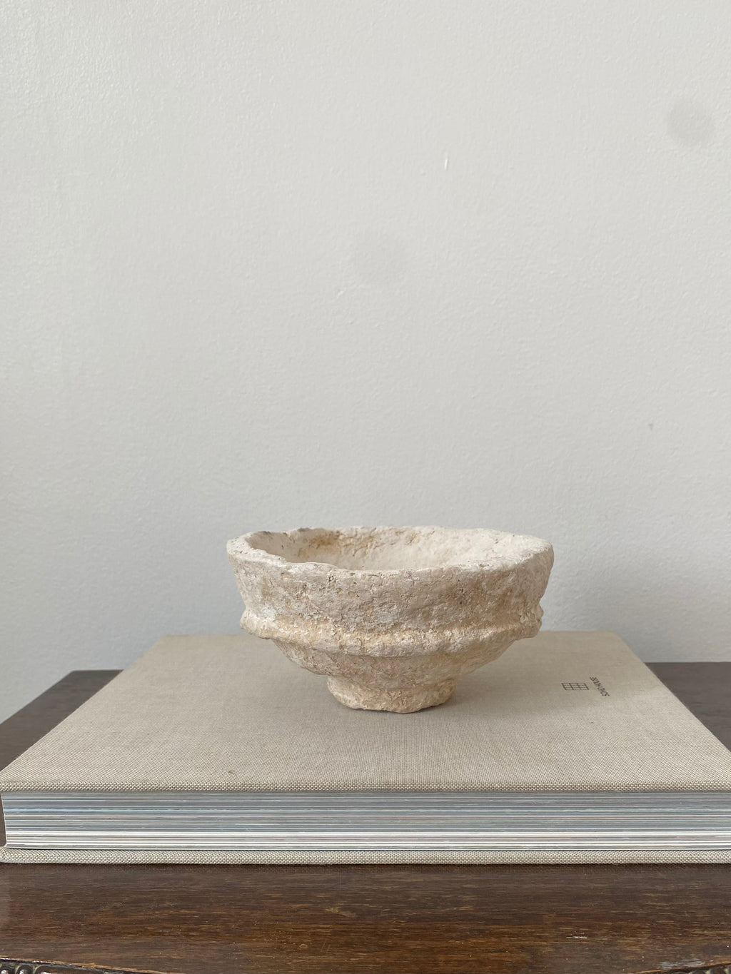 Handmade Paper Mache Bowl – Olive Atelier Style | Malida Decor