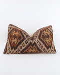 Anatolu Brown Turkish Kilim Pillow Cover
