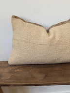 The Alara Cushion – Cream Turkish Kilim Cover