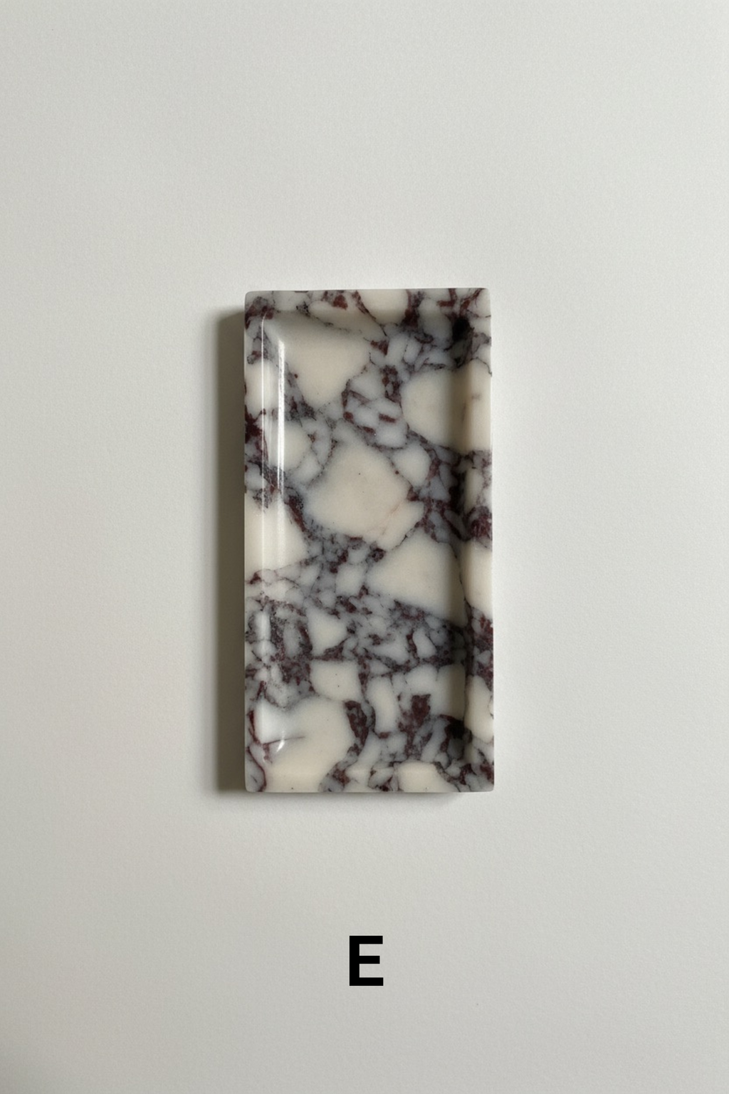 The Calacatta Viola Rectangular Marble Tray(Limited Edition)