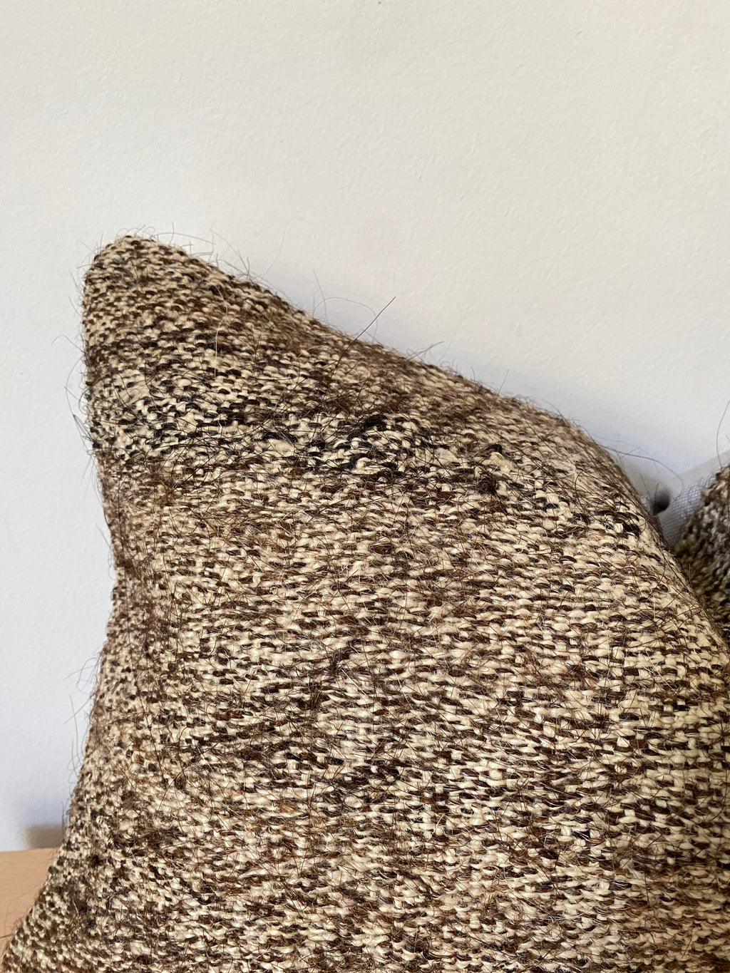 The Arin – Brown Vintage Turkish Kilim Lumbar Pillow Cover