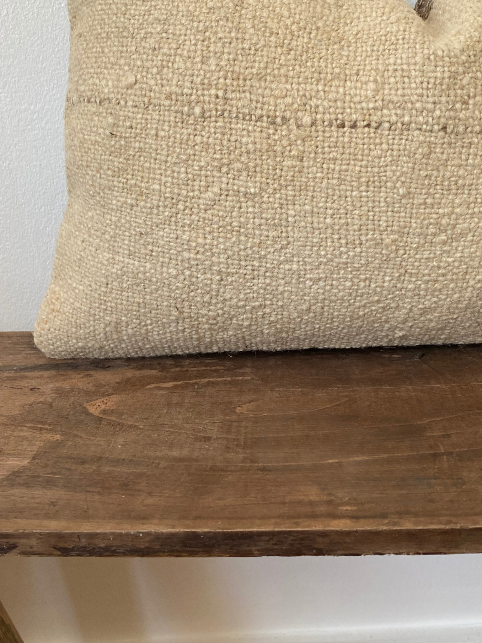 The Alara Cushion – Cream Turkish Kilim Cover