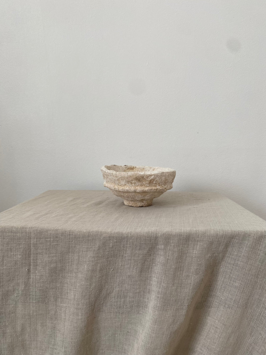 Handmade Paper Mache Bowl – Olive Atelier Style | Malida Decor
