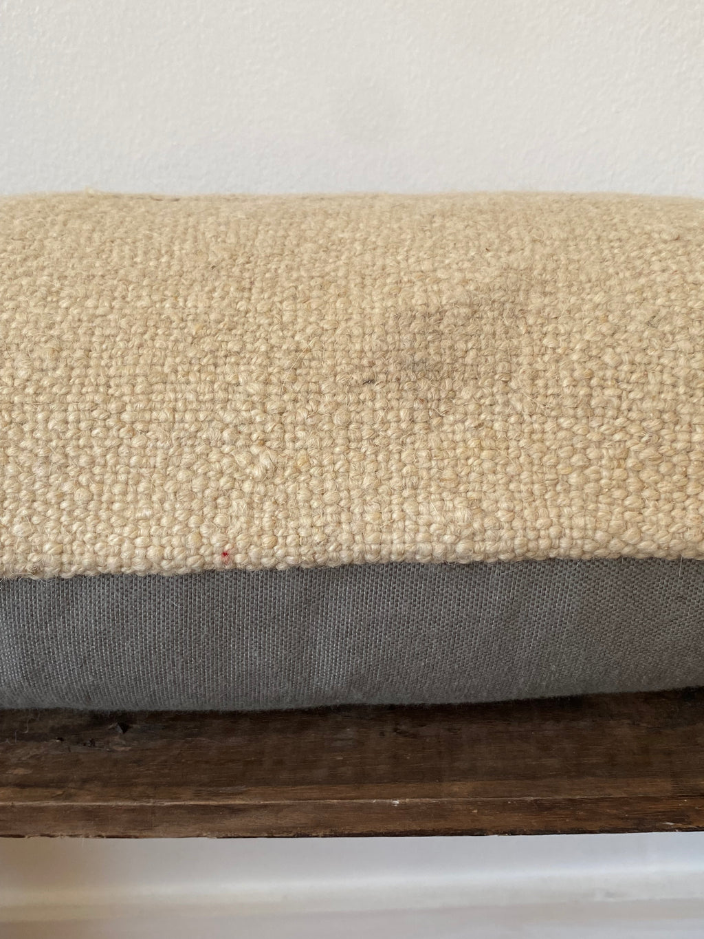 The Alara Cushion – Cream Turkish Kilim Cover