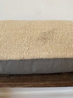 The Alara Cushion – Cream Turkish Kilim Cover