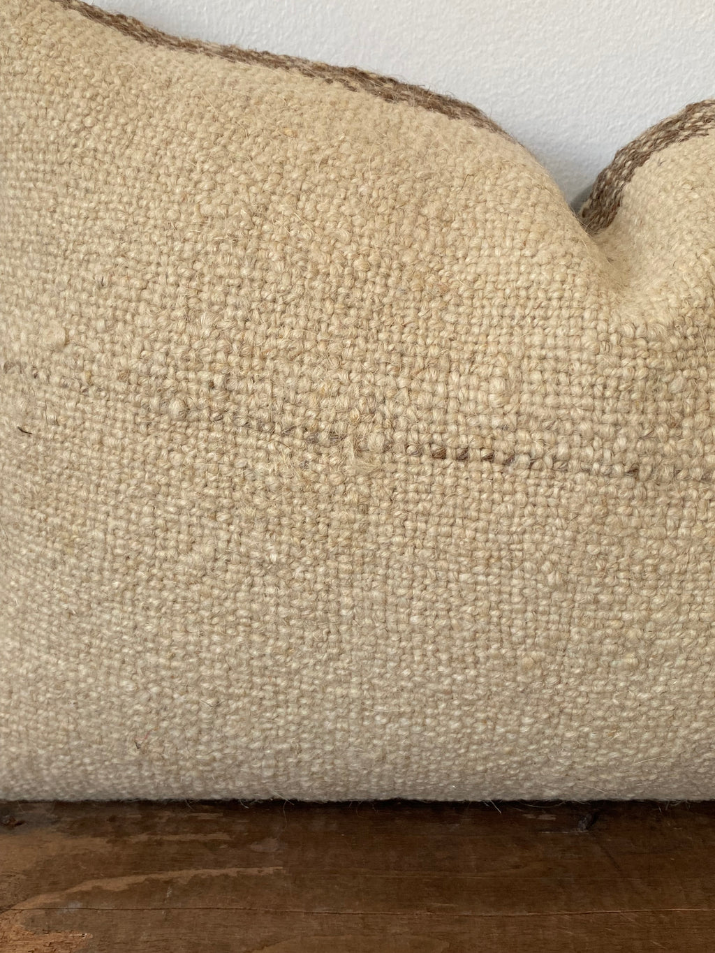 The Alara Cushion – Cream Turkish Kilim Cover