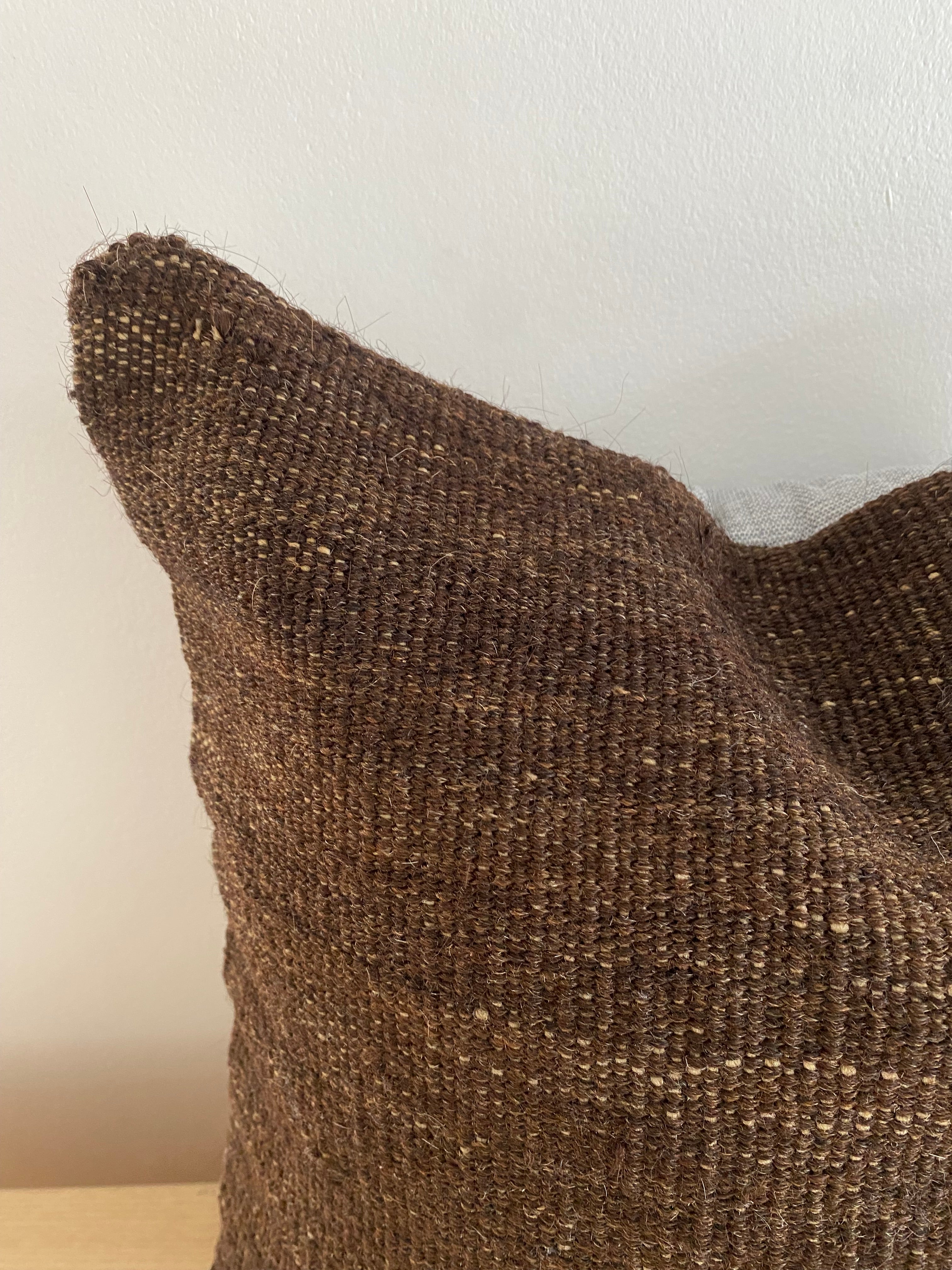 The Umber Wool Cushion Cover