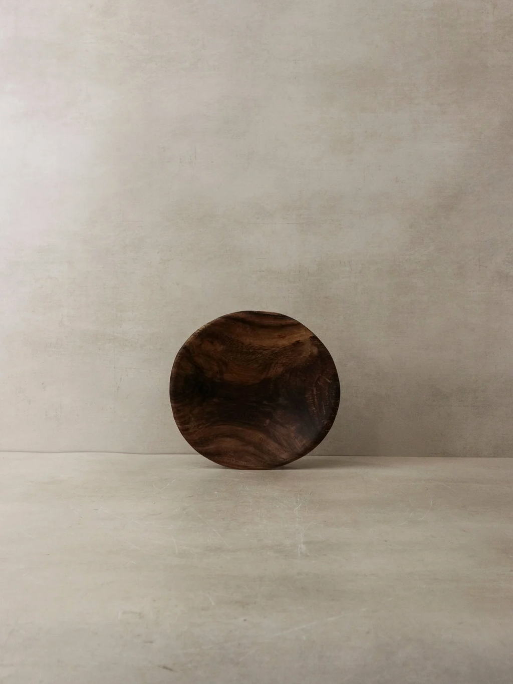 Handmade Antique Wooden Fruit Bowl, Medium size