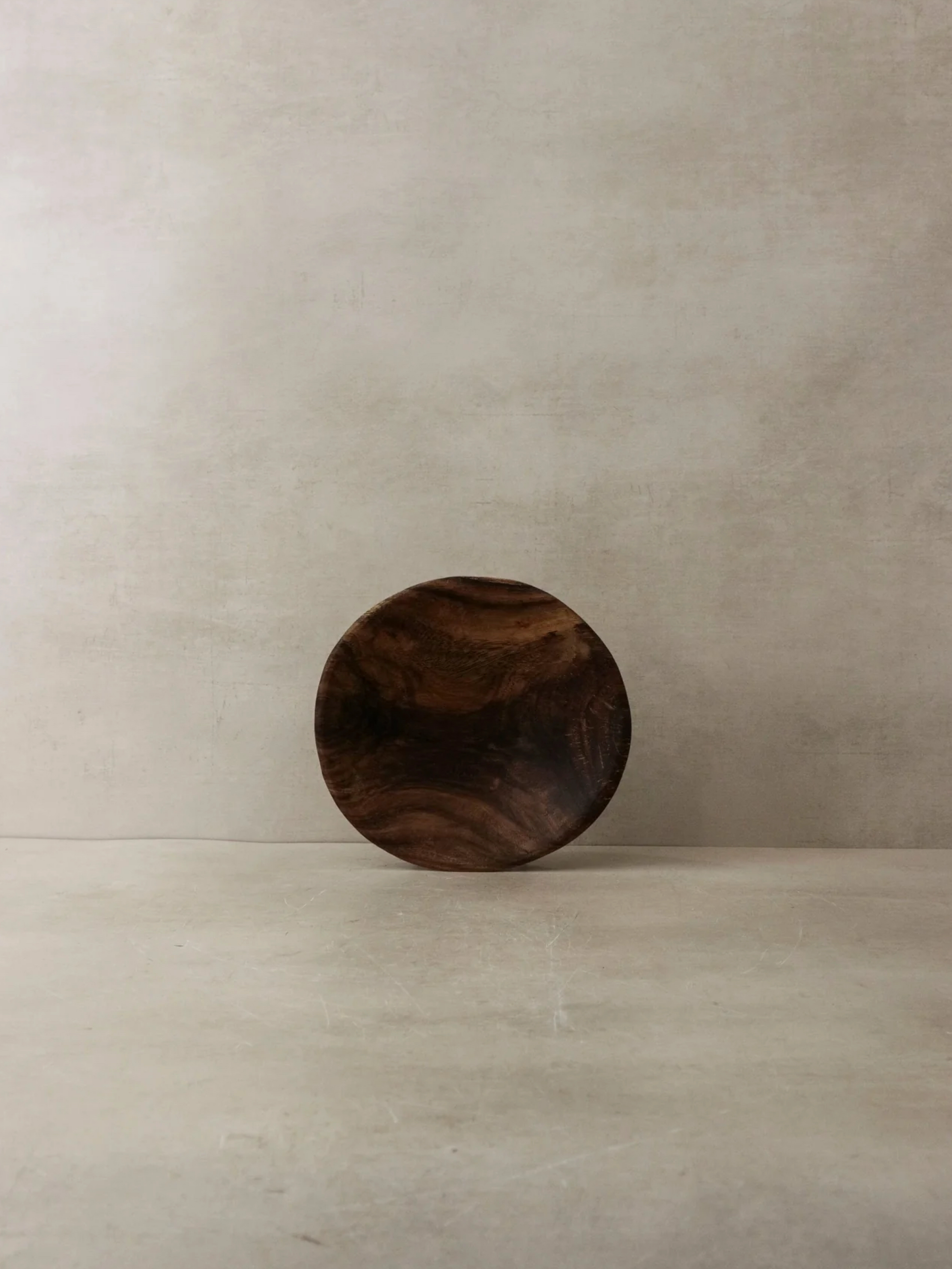 Handmade Antique Wooden Fruit Bowl, Medium size