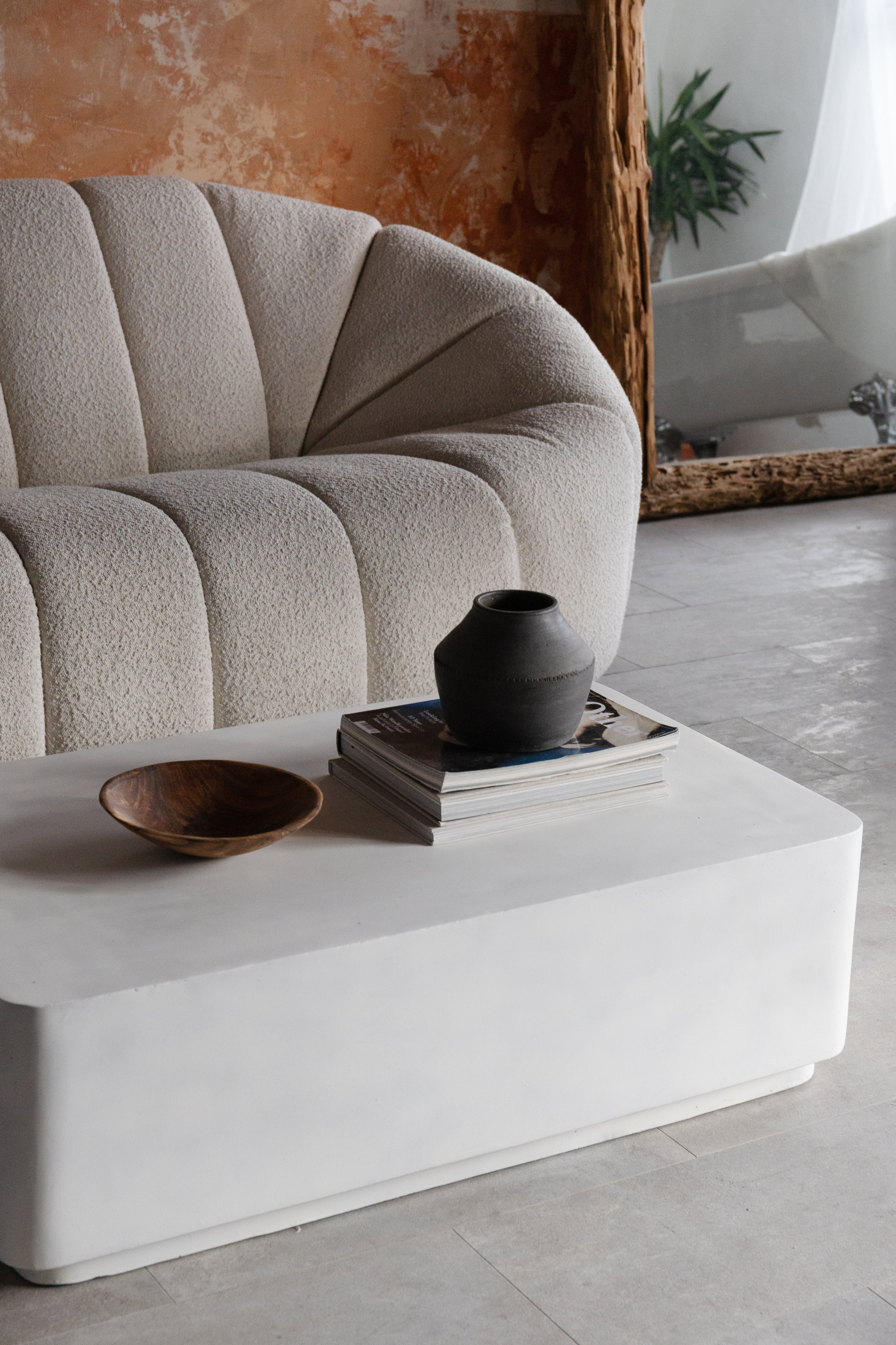 Handmade Antique Wooden Fruit Bowl, Medium size