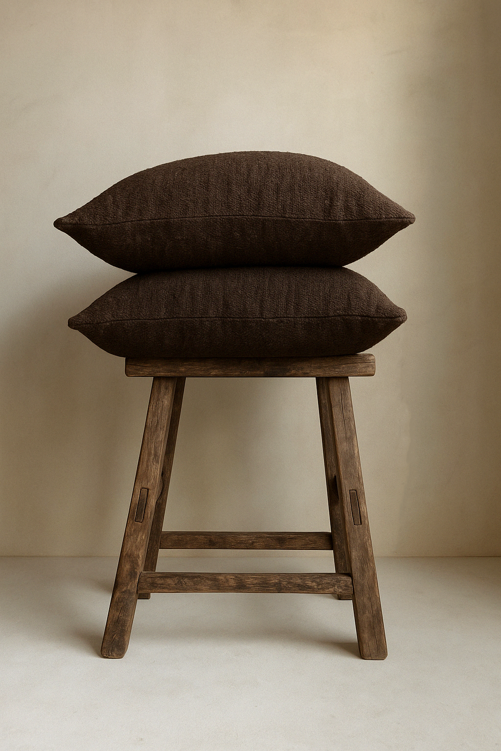 The Kasra – Vintage Brown Kilim Cushion Cover