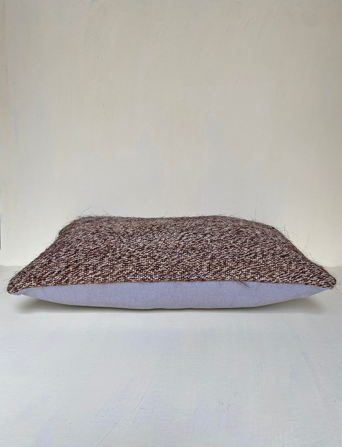 The Arin Turkish Textured Brown Kilim Cushion Cover
