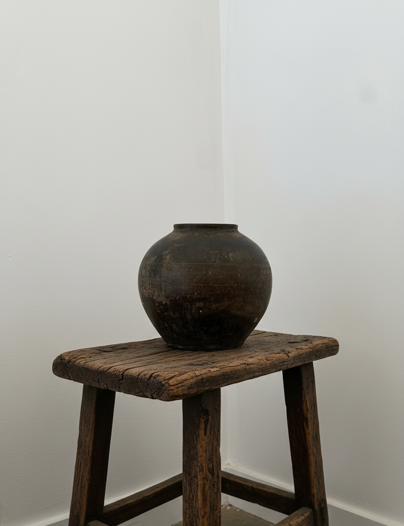The Ashae Antique Clay Pot