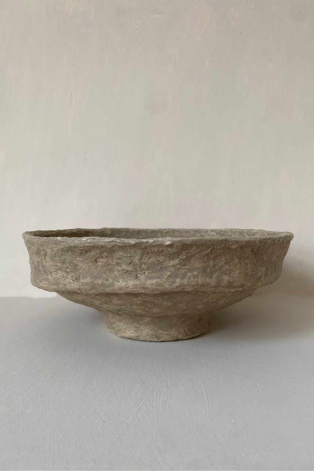 Handmade Paper Mache Bowl – Olive Atelier Style | Malida Decor