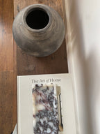 Rectangular Marble Tray on a book